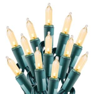 christmas lights outdoor 100 Count 27 Feet Detachable